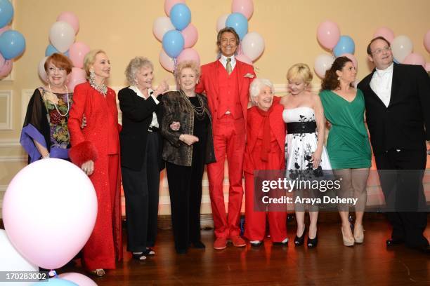 Nancy Dussault, Anne Jeffreys, June Lockhart, Millicent Martin, Tommy Tune, Charlotte Rae, Cathy Rigby, Marissa Jaret Winokur and Marc Cherry attend...