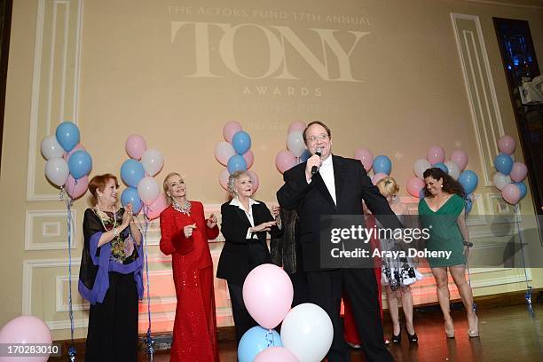 Marc Cherry, Nancy Dussault, Anne Jeffreys, June Lockhart, Millicent Martin, Charlotte Rae, Cathy Rigby and Marissa Jaret Winokur attend the the...