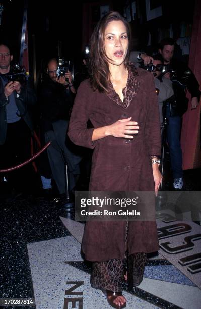 Actress Maxine Bahns attends Benetton Unveils Its New Unisex Fragrances "Hot" and "Cold" on April 3, 1997 at the Fashion Cafe in New York City.