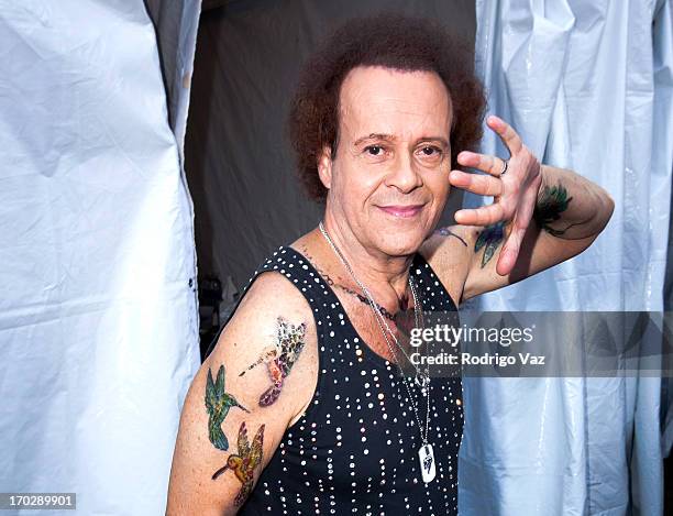 Fitness personality Richard Simmons attends 2013 LA Gay Pride Festival - Day 3 on June 9, 2013 in West Hollywood, California.