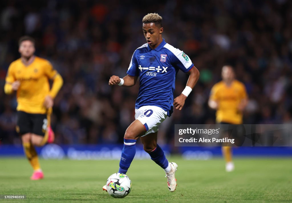 Ipswich Town v Wolverhampton Wanderers - Carabao Cup Third Round