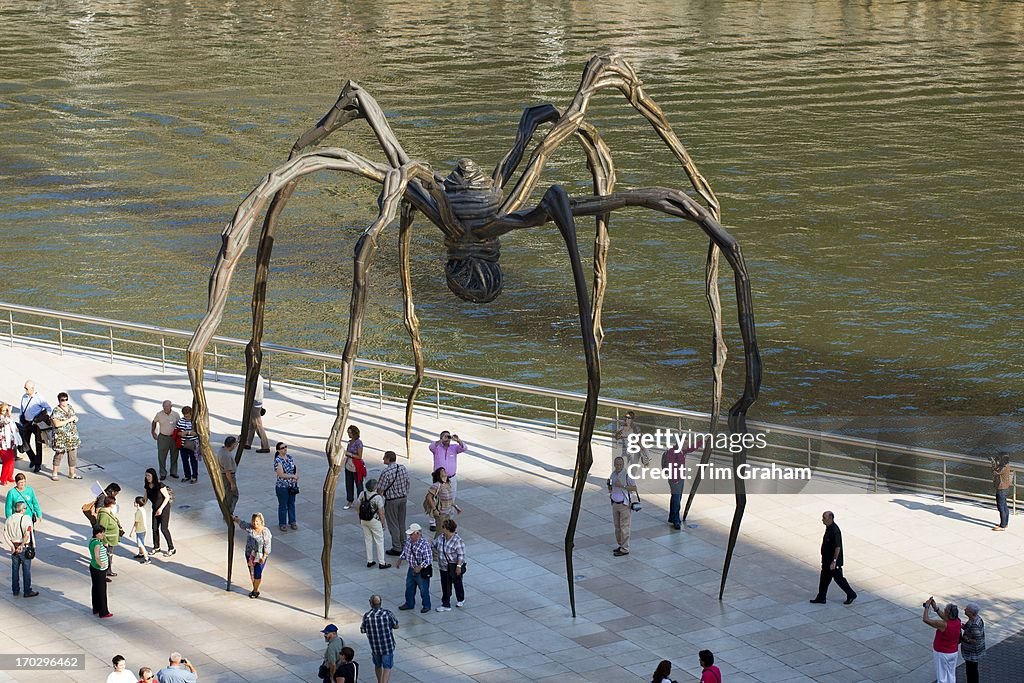 Spider Bronze at Guggenheim Museum Bilbao, Spain
