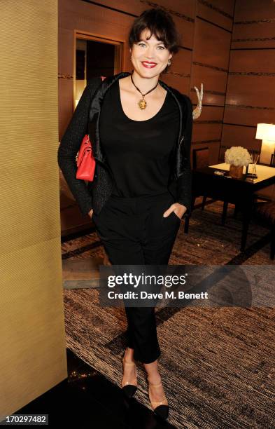 Jasmine Guinness attends a private view of the new CHANEL flagship boutique on New Bond Street on June 10, 2013 in London, England.