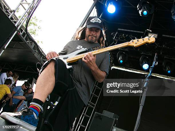 Robert Trujillo of Trujillo Trio performs during the 2013 Orion Music + More Festival at Belle Isle Park on June 9, 2013 in Detroit, Michigan.