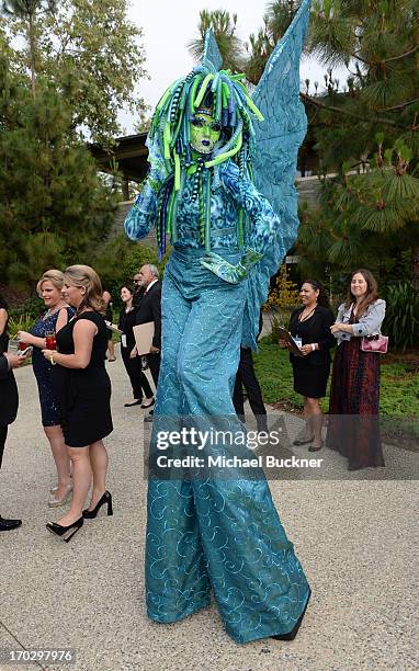 Characters from CARNEVALE at the 12th Annual Chrysalis Butterfly Ball on June 8, 2013 in Los Angeles, California.