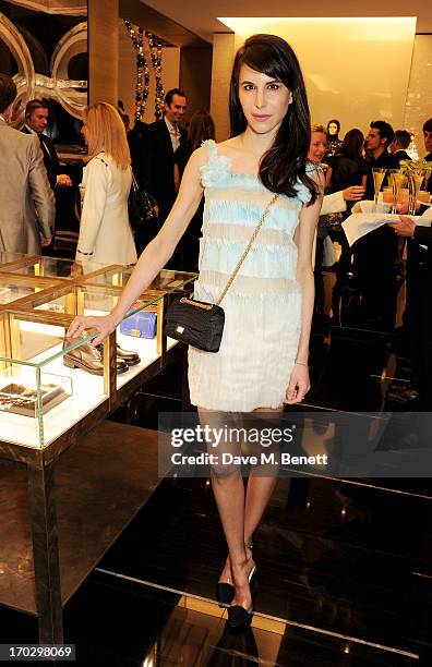 Caroline Sieber attends a private view of the new CHANEL flagship boutique on New Bond Street on June 10, 2013 in London, England.