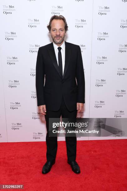 Peter Sarsgaard attends the opening night gala of Metropolitan Opera's "Dead Man Walking" at Lincoln Center on September 26, 2023 in New York City.