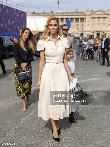 Beatrice Borromeo attends the Christian Dior Womenswear Spring/Summer 2024 show as part of Paris Fashion Week on September 26, 2023 in Paris, France.