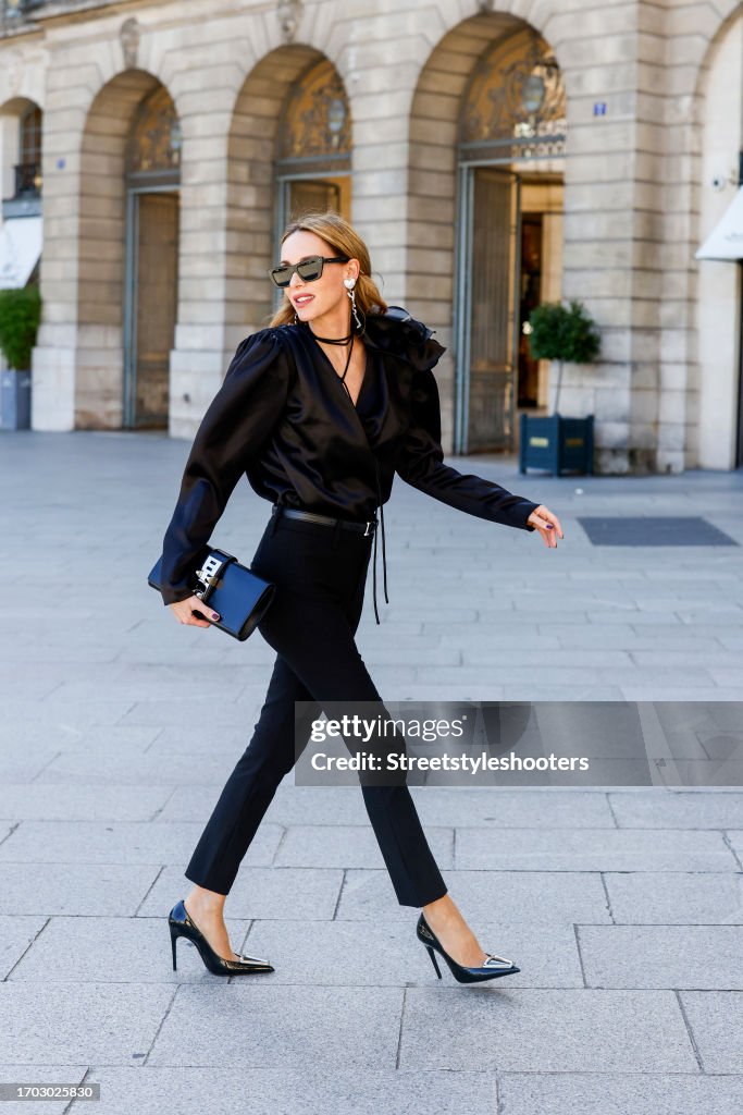 Street Style Shoot In Paris - September 26, 2023