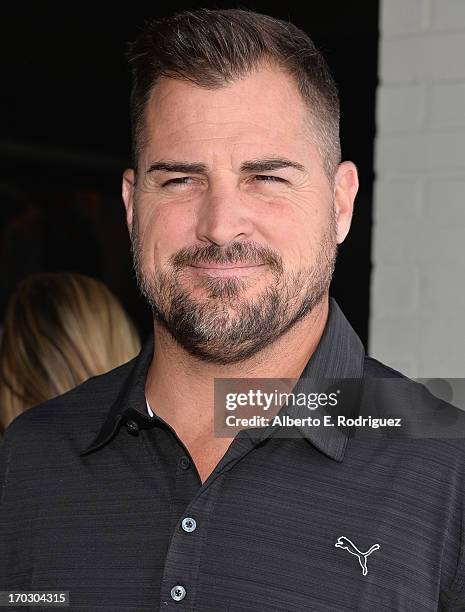 Actor George Eads attends the Screen Actors Guild Foundation 4th Annual Los Angeles Golf Classic at Lakeside Golf Club on June 10, 2013 in Burbank,...