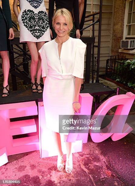 Cameron Diaz attends the Stella McCartney Spring 2014 Collection Presentation at West 10th Street on June 10, 2013 in New York City.