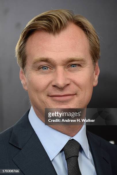 Writer Christopher Nolan attends the "Man Of Steel" world premiere at Alice Tully Hall at Lincoln Center on June 10, 2013 in New York City.