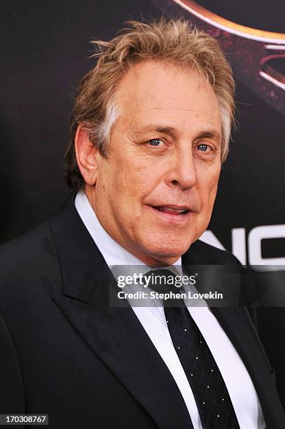 Producer Charles Roven attends the "Man Of Steel" world premiere at Alice Tully Hall at Lincoln Center on June 10, 2013 in New York City.