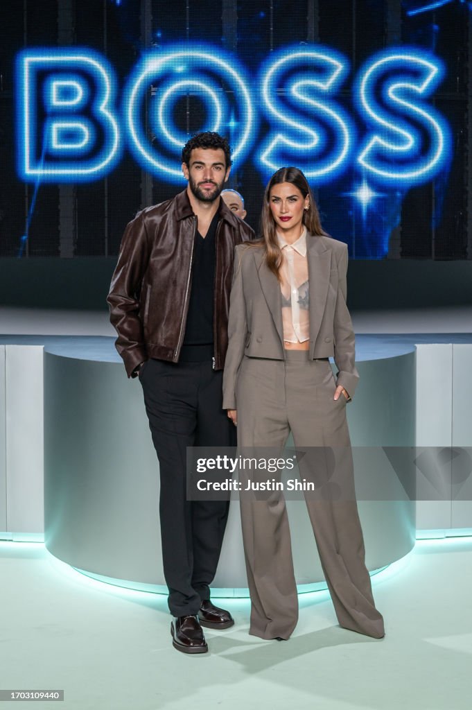 Boss - Arrivals - Milan Fashion Week - Womenswear Spring/Summer 2024