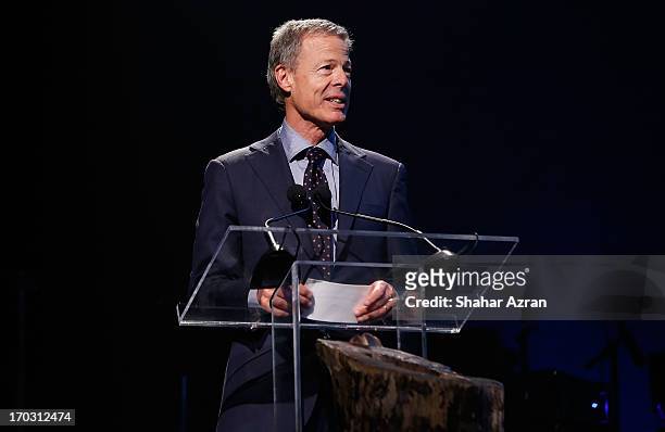 Time Warner President and CEO Jeff Bewkes attends the 8th annual Apollo Theater Spring Gala Concert at The Apollo Theater on June 10, 2013 in New...