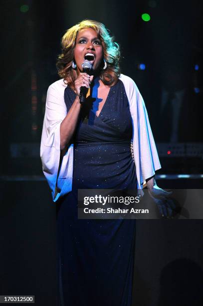 Jennifer Holliday onstage at the 8th annual Apollo Theater Spring Gala Concert at The Apollo Theater on June 10, 2013 in New York City.