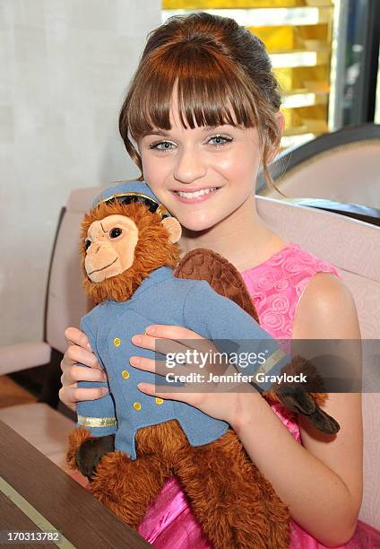 Actress Joey King attends The London West Hollywood & Disney Present The Launch of "Oz The Great and Powerful" on Blu-ray Hosted by Joey King at The...