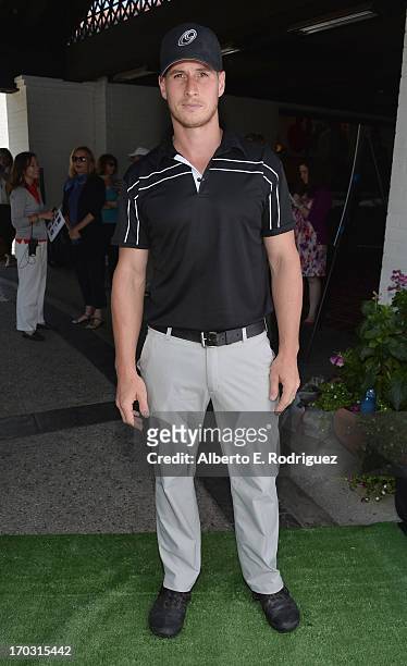 Actor Brendan Fehr attends the Screen Actors Guild Foundation 4th Annual Los Angeles Golf Classic at Lakeside Golf Club on June 10, 2013 in Burbank,...