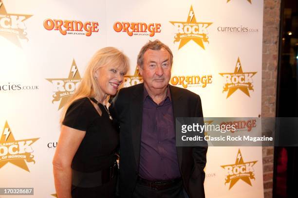 British progressive rock drummer Nick Mason attends the Classic Rock Roll of Honour at the Roundhouse, November 13, 2012.
