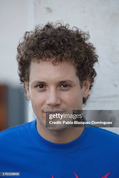 Singer Daniel Diges attends 'Hoy No Me Puedo Levantar' presentation at Torre Madrid on June 11, 2013 in Madrid, Spain.