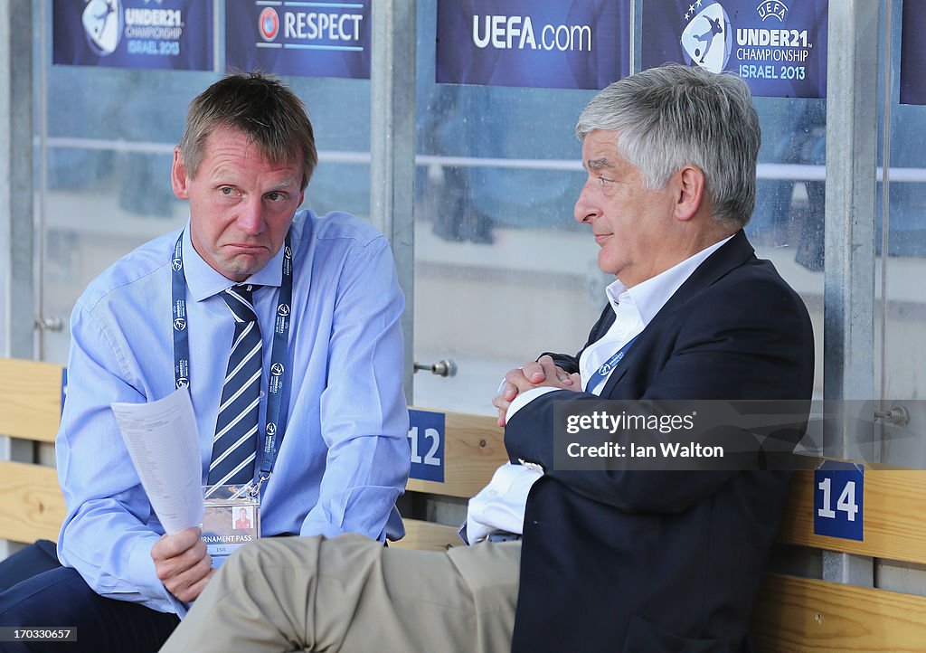 Israel v England - UEFA European U21 Championships: Group A