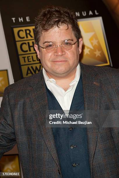 Patton Oswalt attends Critics' Choice Television Awards VIP Lounge on June 10, 2013 in Los Angeles, California.