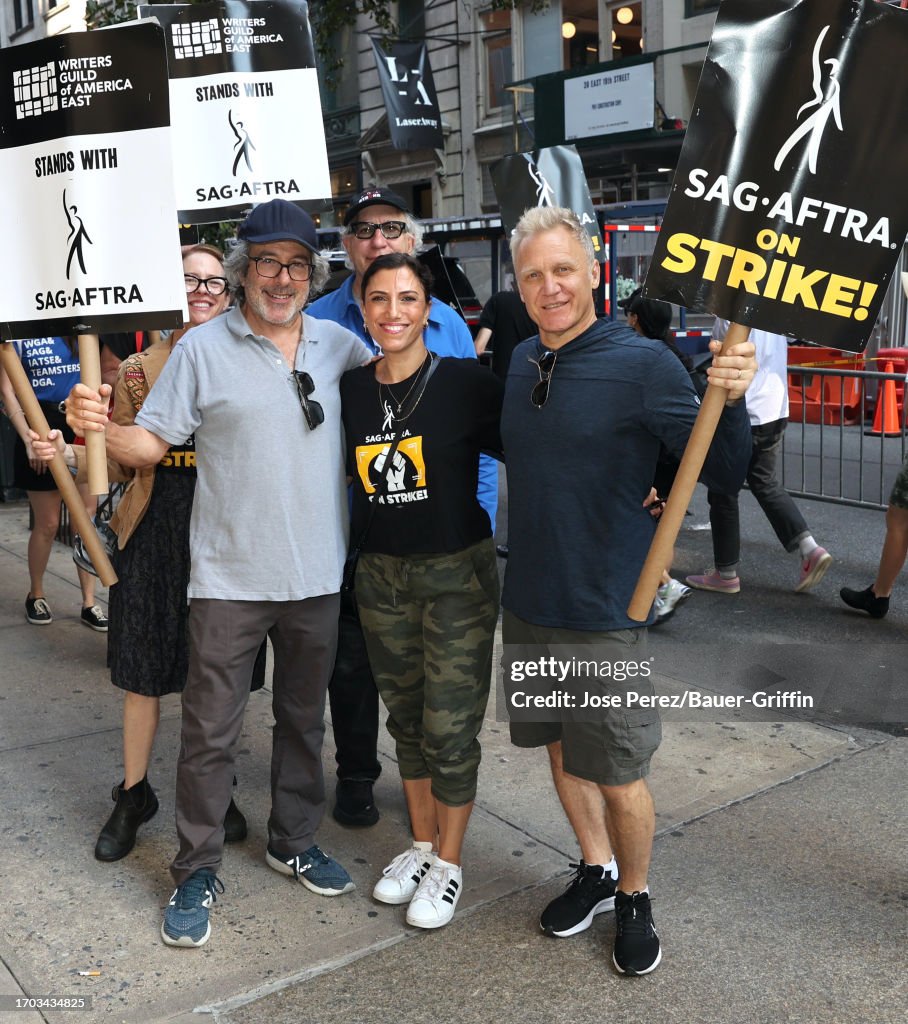 Celebrity Sightings In New York - October 02, 2023