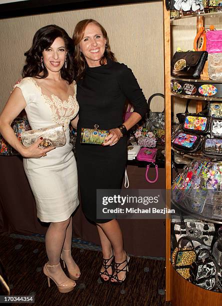 Debbie Wilson and Molly Shannon attend Critics' Choice Television Awards VIP Lounge on June 10, 2013 in Los Angeles, California.