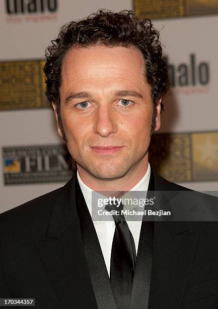 Matthew Rhys attends Critics' Choice Television Awards VIP Lounge on June 10, 2013 in Los Angeles, California.