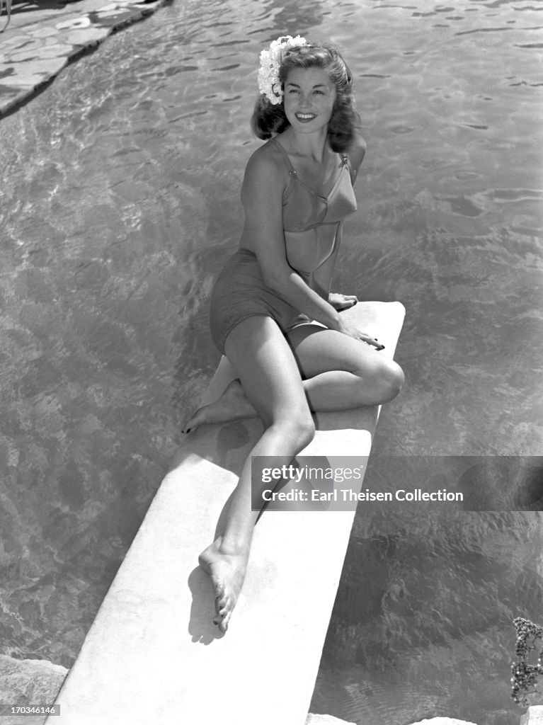 Esther Williams At the Beverly Hills Hotel