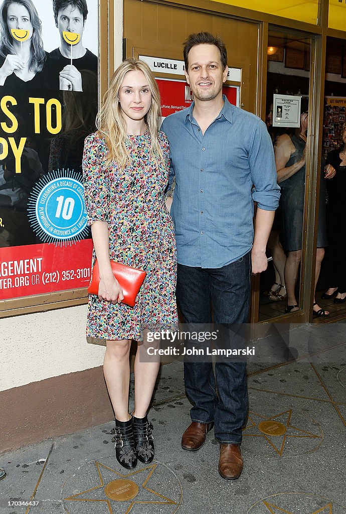 "Reasons To Be Happy" Broadway Opening Night - Arrivals & Curtain Call