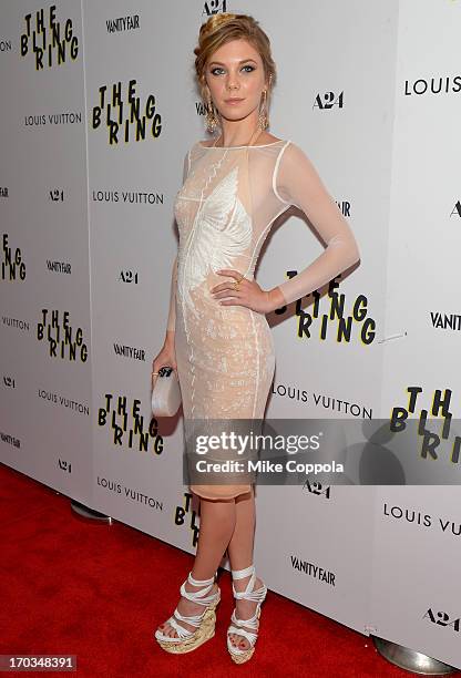 Actress Claire Julien attends "The Bling Ring" screening at Paris Theatre on June 11, 2013 in New York City.
