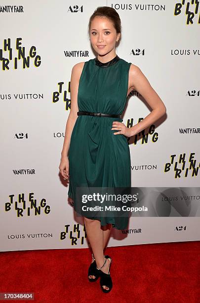 Actress Katie Chang attends "The Bling Ring" screening at Paris Theatre on June 11, 2013 in New York City.