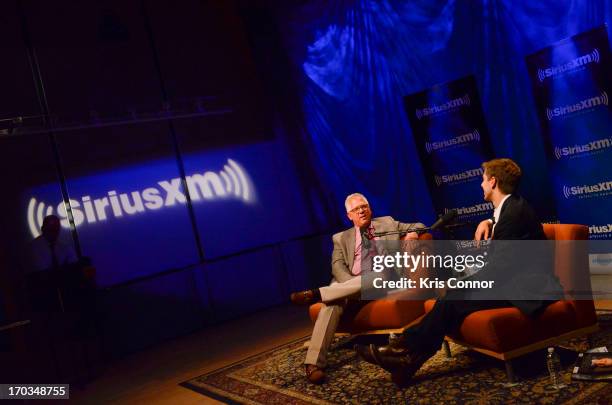 Glenn Beck and SiriusXM Patriot Host Mike Slater discuss Beck's new book "The Eye of Moloch" on SiriusXM's "Author Confidential with Glenn Beck" at...