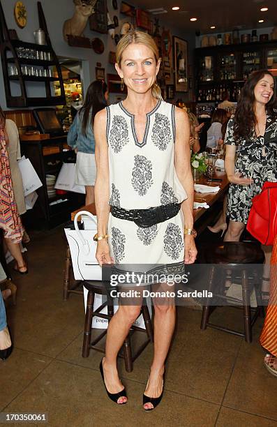 Crystal Lourd attends the Paper Denim & Cloth and Baby2Baby Luncheon at Son Of A Gun on June 11, 2013 in Los Angeles, California.