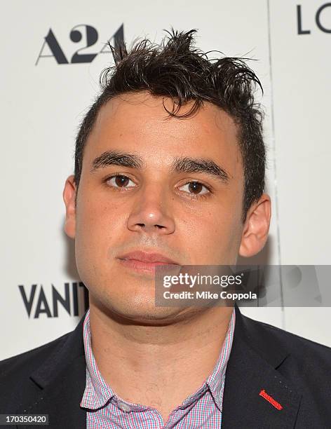 Musician Rostam Batmanglij attends "The Bling Ring" screening at Paris Theatre on June 11, 2013 in New York City.