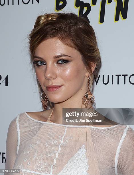 Actress Claire Julien attends the "The Bling Ring" New York Screening at the Paris Theatre on June 11, 2013 in New York City.