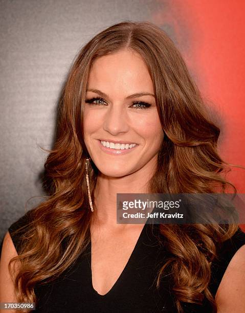 Actress Kelly Overton attends HBO's "True Blood" season 6 premiere at ArcLight Cinemas Cinerama Dome on June 11, 2013 in Hollywood, California.