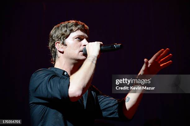 Rob Thomas performs during the Samsung's Annual Hope for Children Gala at CiprianiÕs in Wall Street on June 11, 2013 in New York City.