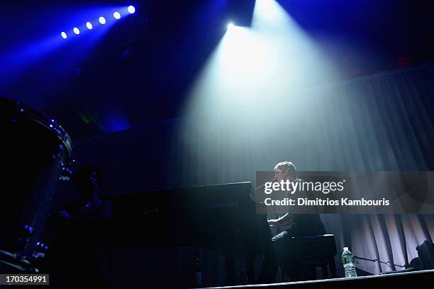 Rob Thomas of Matchbox Twenty performs at the Samsung's Annual Hope for Children Gala at Ciprianis in Wall Street on June 11, 2013 in New York City.