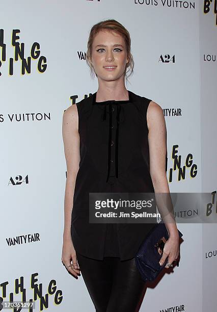Claire Julien attends the "The Bling Ring" New York Screening at the Paris Theatre on June 11, 2013 in New York City.