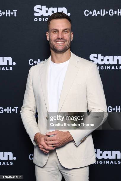 Beau Ryan attends the global premiere of C*A*U*G*H*T at Sydney Opera House on September 27, 2023 in Sydney, Australia.