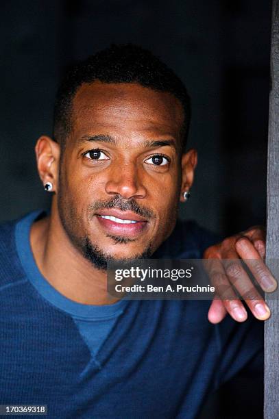 Actor Marlon Wayans meets fans ahead of the release of his new film 'A Haunted House' at London Dungeon on June 12, 2013 in London, England.