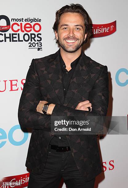 Darren McMullen arrives at the CLEO Bachelor of the Year Awards at the Beresford Hotel on June 12, 2013 in Sydney, Australia.