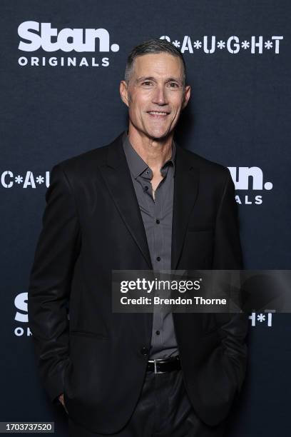 Matthew Fox attends the global premiere of C*A*U*G*H*T at Sydney Opera House on September 27, 2023 in Sydney, Australia.