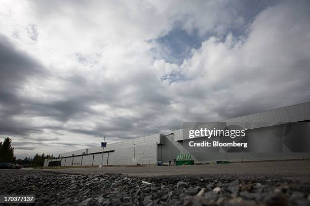 The new data storage facility for Facebook Inc. Stands near the Arctic Circle in Lulea, Sweden, on Wednesday, June 12, 2013. The data center is...