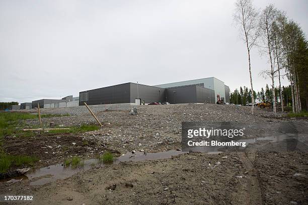 The new data storage facility for Facebook Inc. Stands near the Arctic Circle in Lulea, Sweden, on Wednesday, June 12, 2013. The data center is...