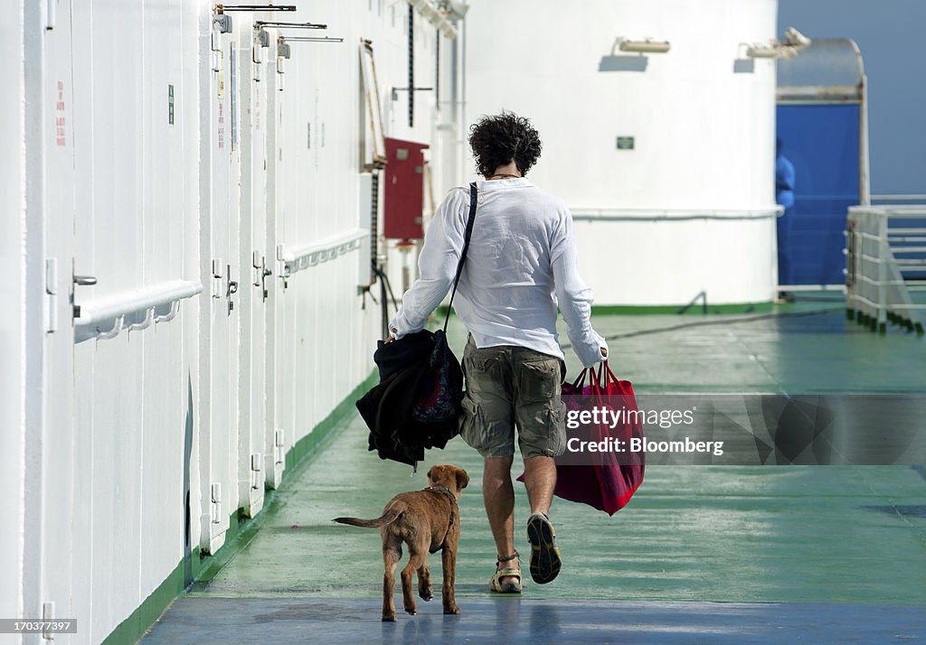 Operations On Board Grimaldi Compagnia Di Navigazione SpA's Barcelona Bound Cruise Line