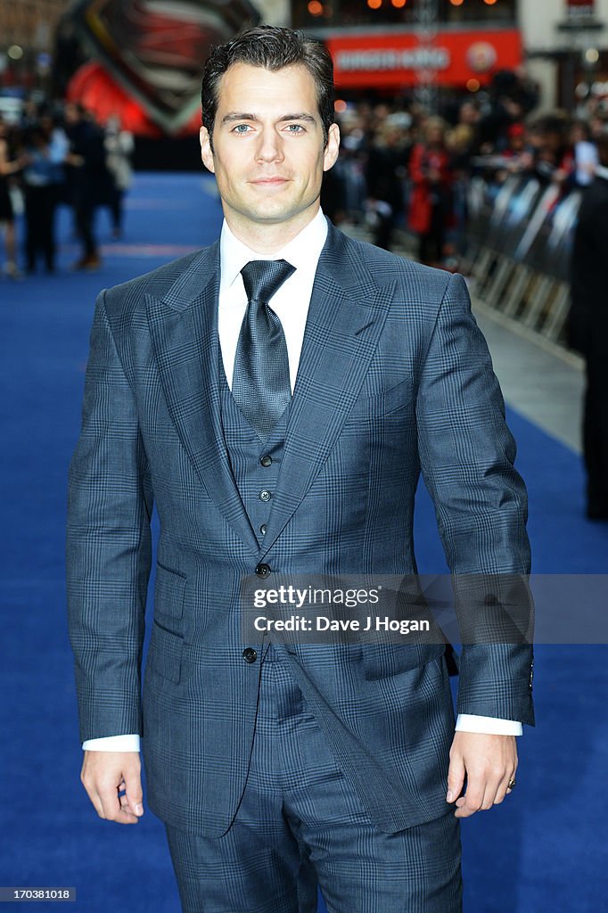 'Man of Steel' European Premiere - Inside Arrivals