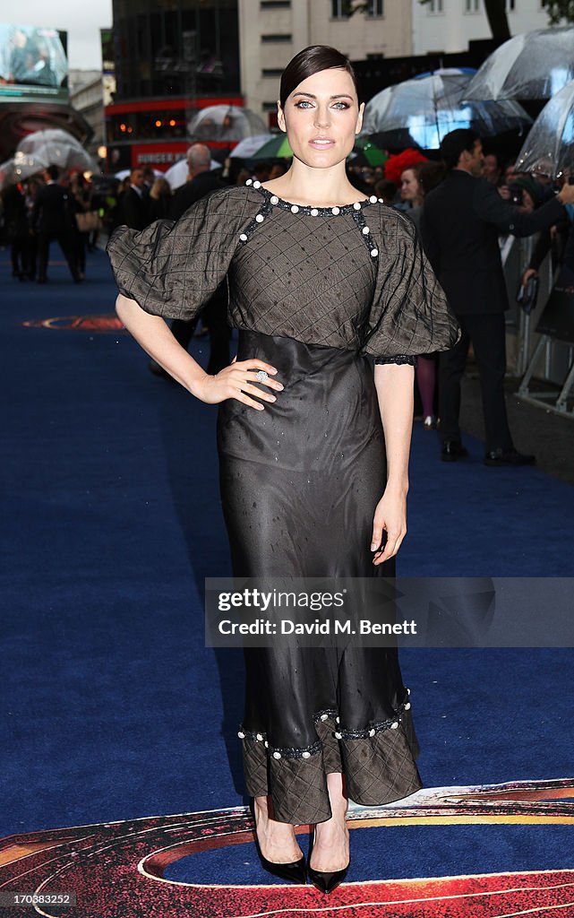 Man Of Steel - UK Premiere - Inside Arrivals